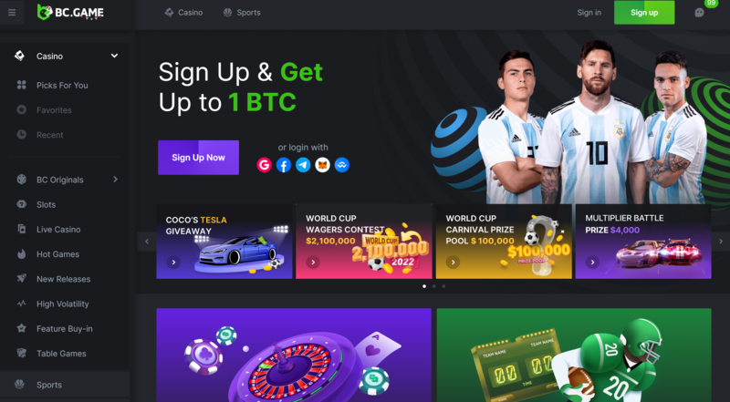Kasino Kripto BC.Game Indonesia Permainan dan Peluang Terbaik